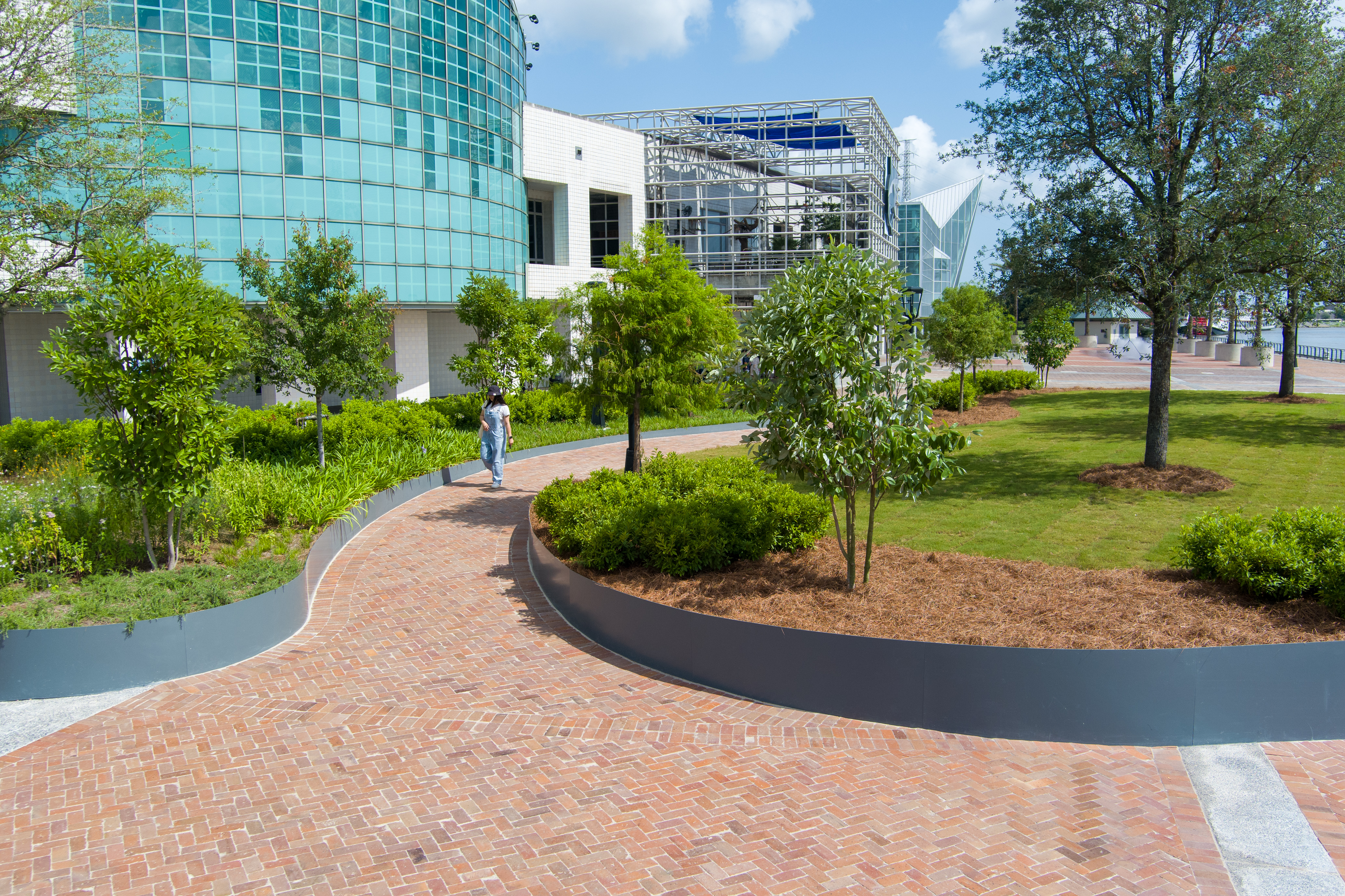 Phase I rendering of Aquarium Plaza improvements