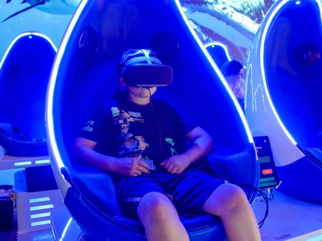 Virtual Reality at Audubon Aquarium