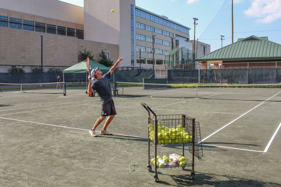 Tennis courts