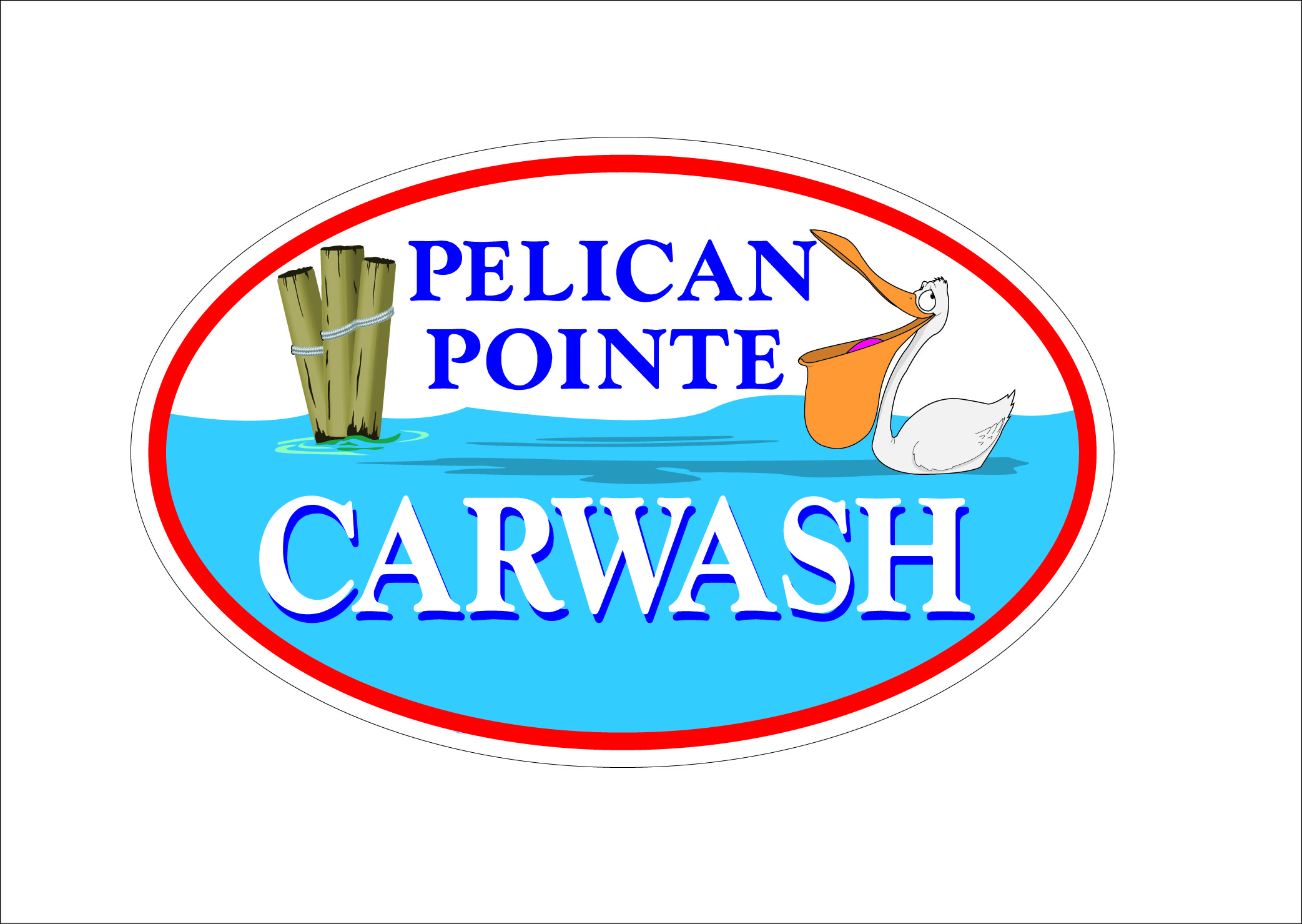 Pelican Pointe Carwash logo